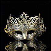 Goudkleurig venetiaans masker