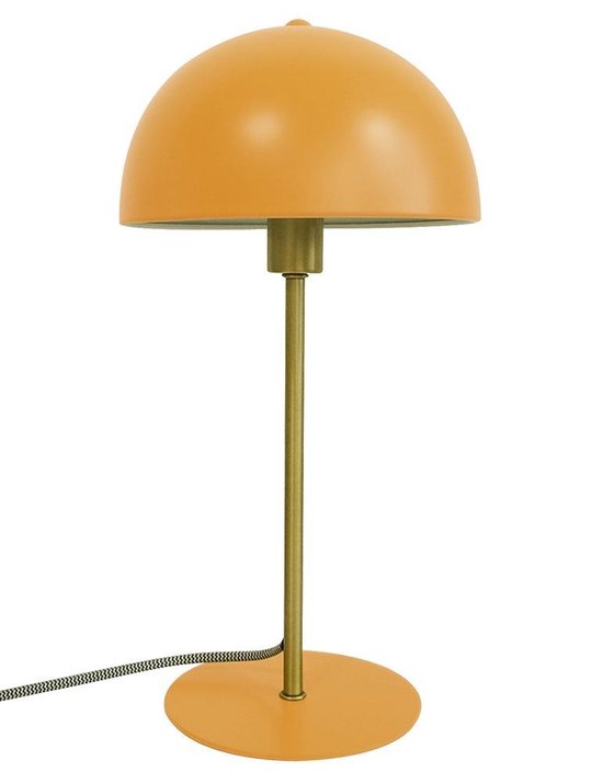 Leitmotiv Bonnet tafellamp - 40 cm hoog - E14 - geel en goud