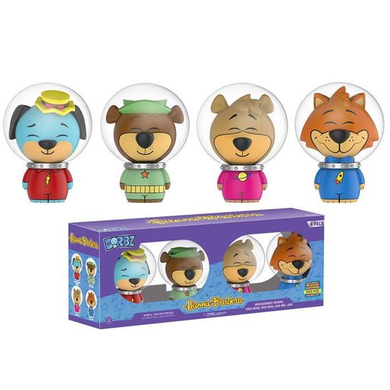 Dorbz Hanna Barbera - Huckleberry Hound, Yogi Bear, Boo Boo & Mr. Jinx  (Astronauts)... | bol.com