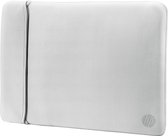 HP Neoprene Reversible Sleeve - Laptopsleeve / 15,6 inch / Zwart en Zilver