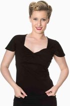 Dancing Days Top -XL- SHE WHO DARES Zwart