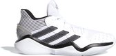 adidas Harden Stepback  Sportschoenen - Maat 44 2/3 - Mannen - wit/zwart/grijs
