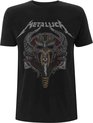 Metallica Heren Tshirt -M- Viking Zwart