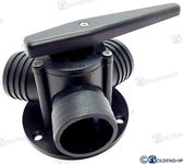 Y valve / klep keuze water in zee of in vuil water tank 38 mm slang (GS20072)