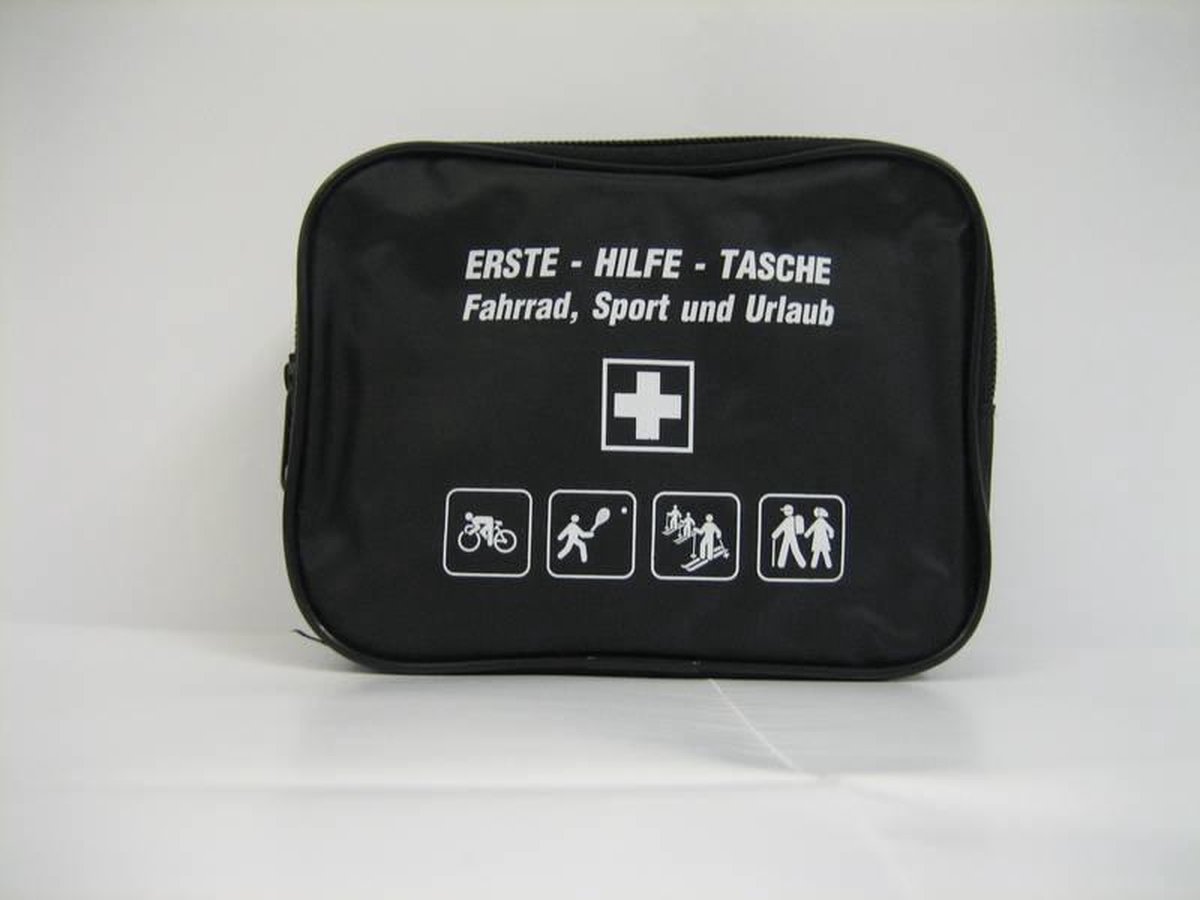 Trousse De Premiers Secours Voiture Leina 10002 - Standard Noir/blanc - Selon Norme DIN 13164 - 3