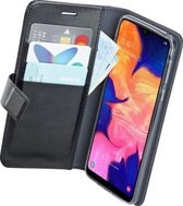 Azuri Samsung Galaxy A10 hoesje - Walletcase - Zwart