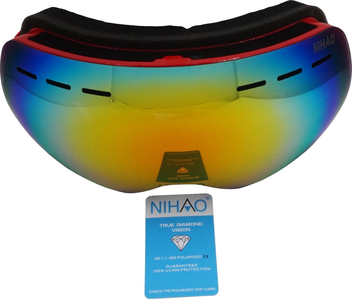 Beaufort TPU Ultra-Light Frame - Ski/Snowboard Goggle - 100% UVA UVB UVC Bescherming