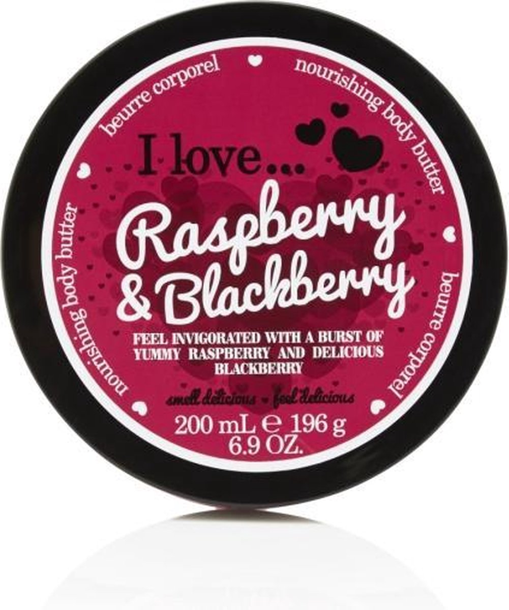 I Love…Raspberry and Blackberry - Body Butter - 200 ml