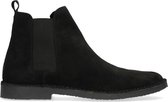 Sacha - Heren - Zwarte suède chelsea boots - Maat 42