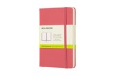 Moleskine Classic Notitieboek Hard cover - Roze - Pocket - Blanco