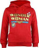 DC Comics - Wonder Woman Logo - Rode Meiden Trui -11-12 Jaar