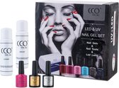 Gellak Starterspakket / Startset Gellak - met 48Watt Led/UV lamp van CCO Nail Gel