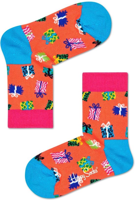 Happy Socks Kids Party Animal Giftbox - Maat 12-24M - Happy Socks