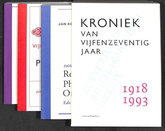 9789080441835 - Kroniek van 75 jaar Rotterdams Philharmonisch Orkest