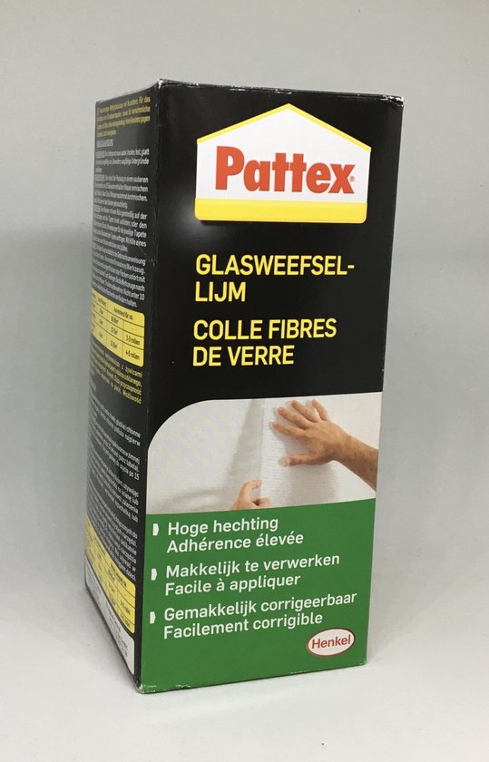 Bol Com Pattex Behanglijm Behangplaksel Voor Normaal Zwaar En Glasweefsel Behang 200 Gram