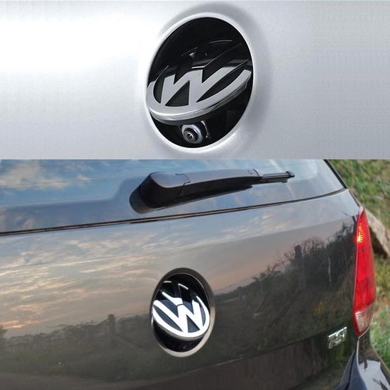 Verbonden zoon textuur Emblem achteruitrijcamera VW Golf 6 - RNS 510 - met gidsen | bol.com