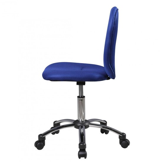 Chaise de bureau enfant - Chaise haute - Ergonomique - Réglable en hauteur  - Blauw | bol