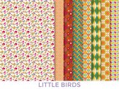 Making Couture Fabric Set kit Little Birds - Dress YourDoll - PN-0164688