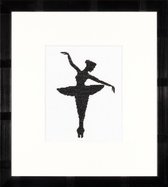 Telpakket kit Ballet silhouet I  - Lanarte - PN-0008131