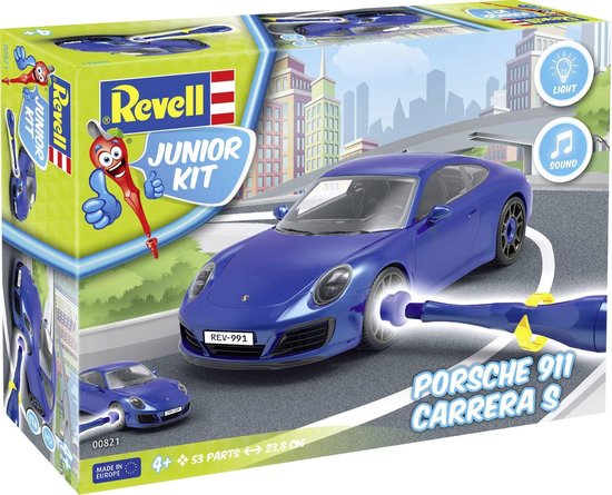 Kit Junior Revell Porsche 911 Carrera | bol.com
