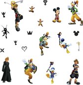 muurstickers Kingdom Hearts vinyl 20 stuks