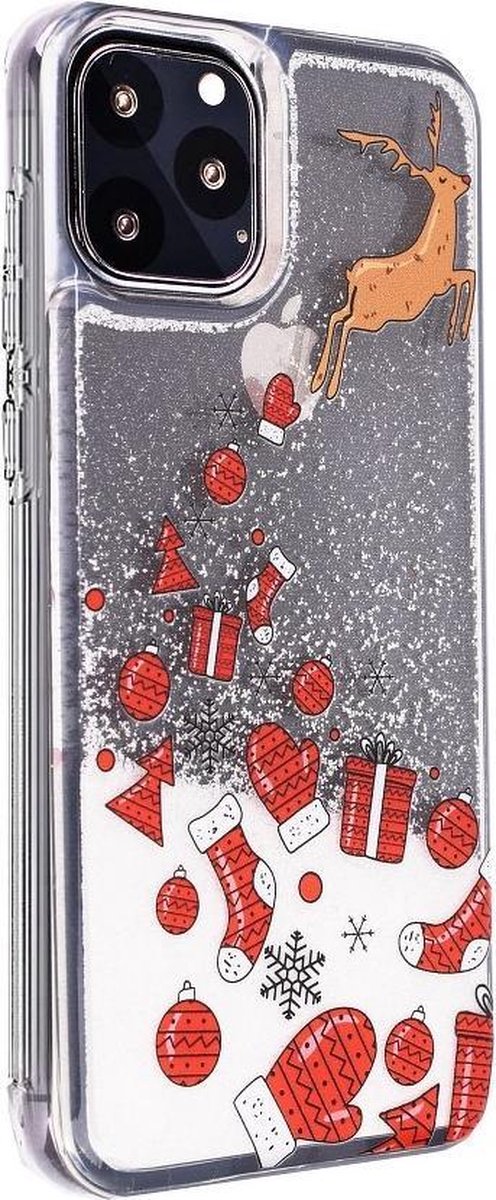 Winter back case TPU voor iPhone 11 PRO Max ( 6.5 ) - kerstcadeautjes
