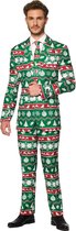 Suitmeister Verkleedpak Christmas Green Nordic Heren Polyester Maat Xl