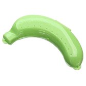 EPIN | Bananen trommel | Bananen bewaardoos | Lunchbox | Fruitbox | Voor het opbergen van een banaan | GROEN