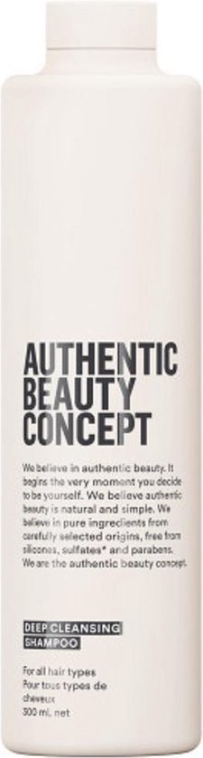 Authentic beauty outlet concept shampoo