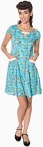 Dancing Days Korte jurk -M- HERITAGE Blauw