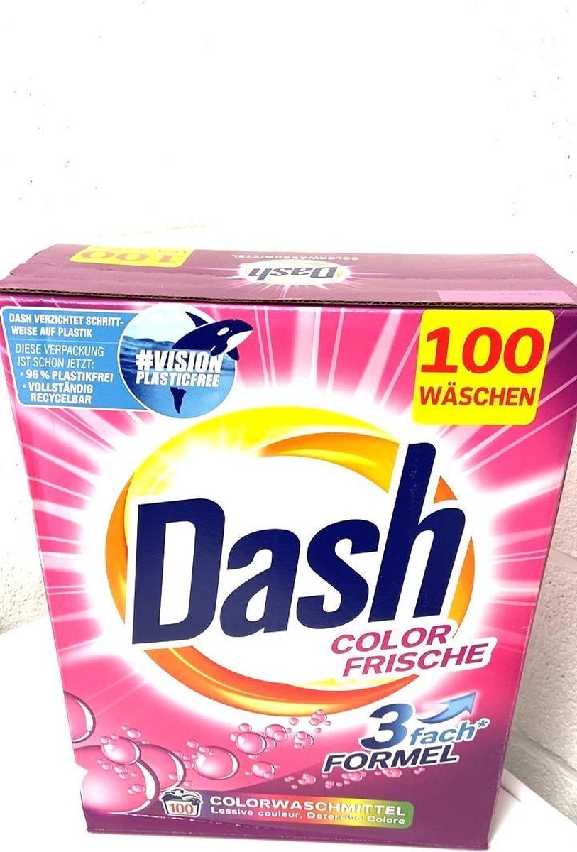 Dash Waspoeder Color Frische 100 Wasbeurten - 6.5 kg