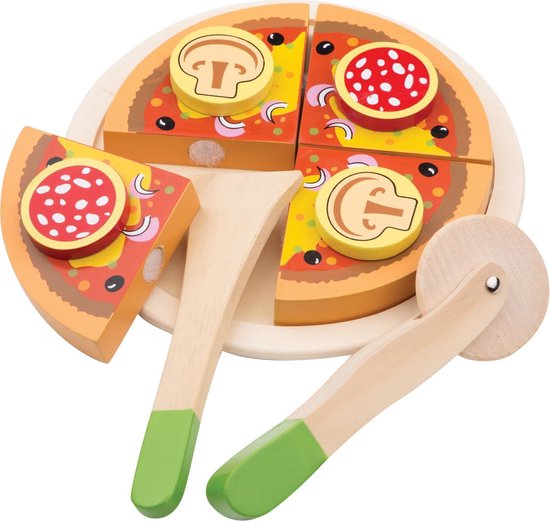 New Classic Toys Speelgoed Pizza Set Salami