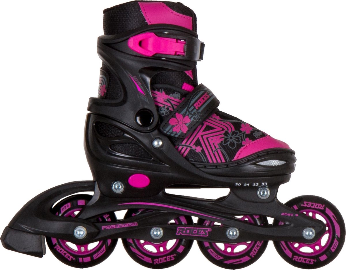 Roces Jokey 3.0 Kids - 26-29 - Zwart/Roze