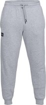 Under Armour Rival Fleece Jogger Heren Sportbroek - Steel Light Heather - Maat L