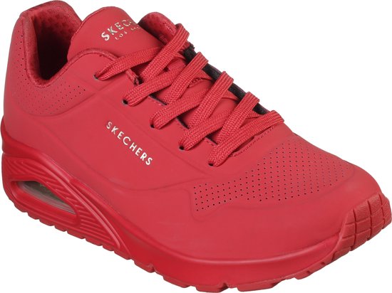 Skechers - UNO -STAND ON AIR - Red - Vrouwen - Maat 36