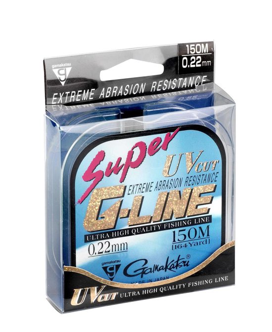 Gamakatsu G-line Super - Nylon - 0.24 mm - 5.23 kg - 150 m van Gamakatsu — afbeelding 2