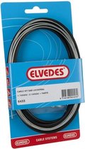 Kit câble de gaz universel Elvedes 1700mm / 2250mm extra flexible - noir
