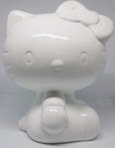 toevoegen aan haakje Nauwkeurigheid Hello Kitty Spaarpot - Zelf je eigen spaarpot schilderen - 15 cm - met verf  en... | bol.com