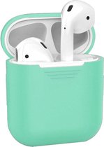 Bescherm Hoesje Cover voor Apple AirPods Case - Turquoise