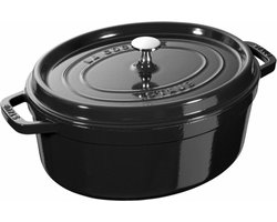 Staub Ovale Braadpan, 31cm zwart