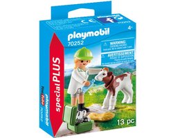 PLAYMOBIL Special Plus Dierenarts met kalf - 70252