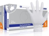 klinion - Vinyl Eximination Gloves Powder Free Clear L - 100pcs