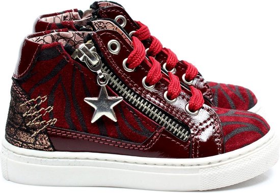 Bol Com Red Rag Meisjes Hoge Sneakers Rood Maat 22