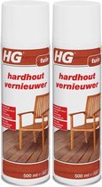HG tuinmeubel Hardhout Vernieuwer - 500 ml - 2 Stuks !