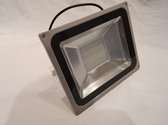 led bouwlamp 100 watt - verstraler - helder wit licht 6000k - buitengebruik