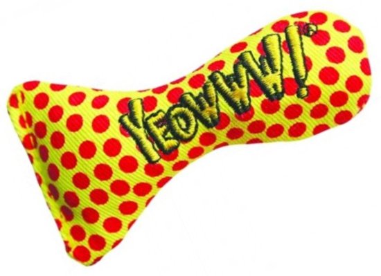 Yeowww! Vis Sardientje - Catnip Kattenkruid Speeltje voor Katten - Gestipt - 7.5 cm