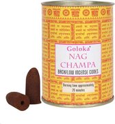 Goloka nag champa back flow cone
