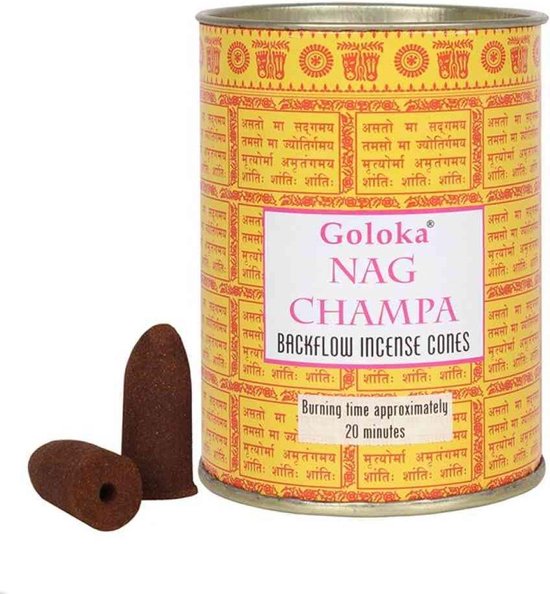 Satya Nag Champa Backflow Geri Akış Şelale Konik Tütsü (120 Adet