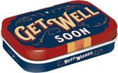 Get Well Soon - Pepermunt Snoepjes - Metalen Blikje - Mint Box