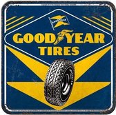 Good Year Tires - Metalen Onderzetter